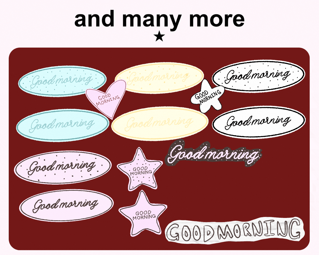 Good Morning Doodle Pack – Vol. 1