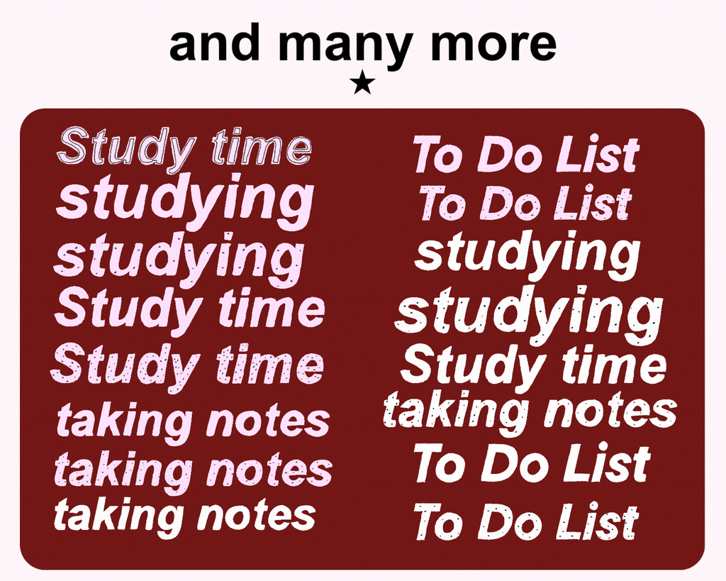 Study Session Doodle Pack – Vol. 1